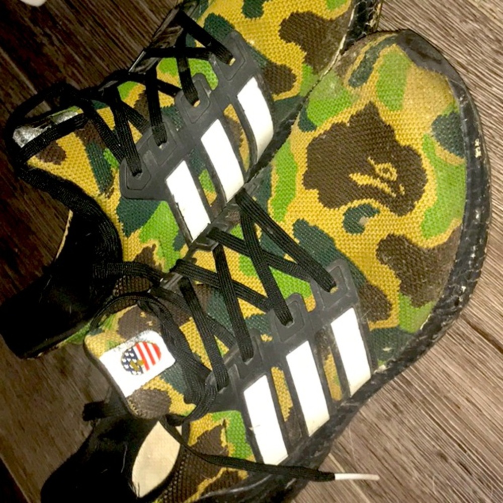 adidas camo sneakers